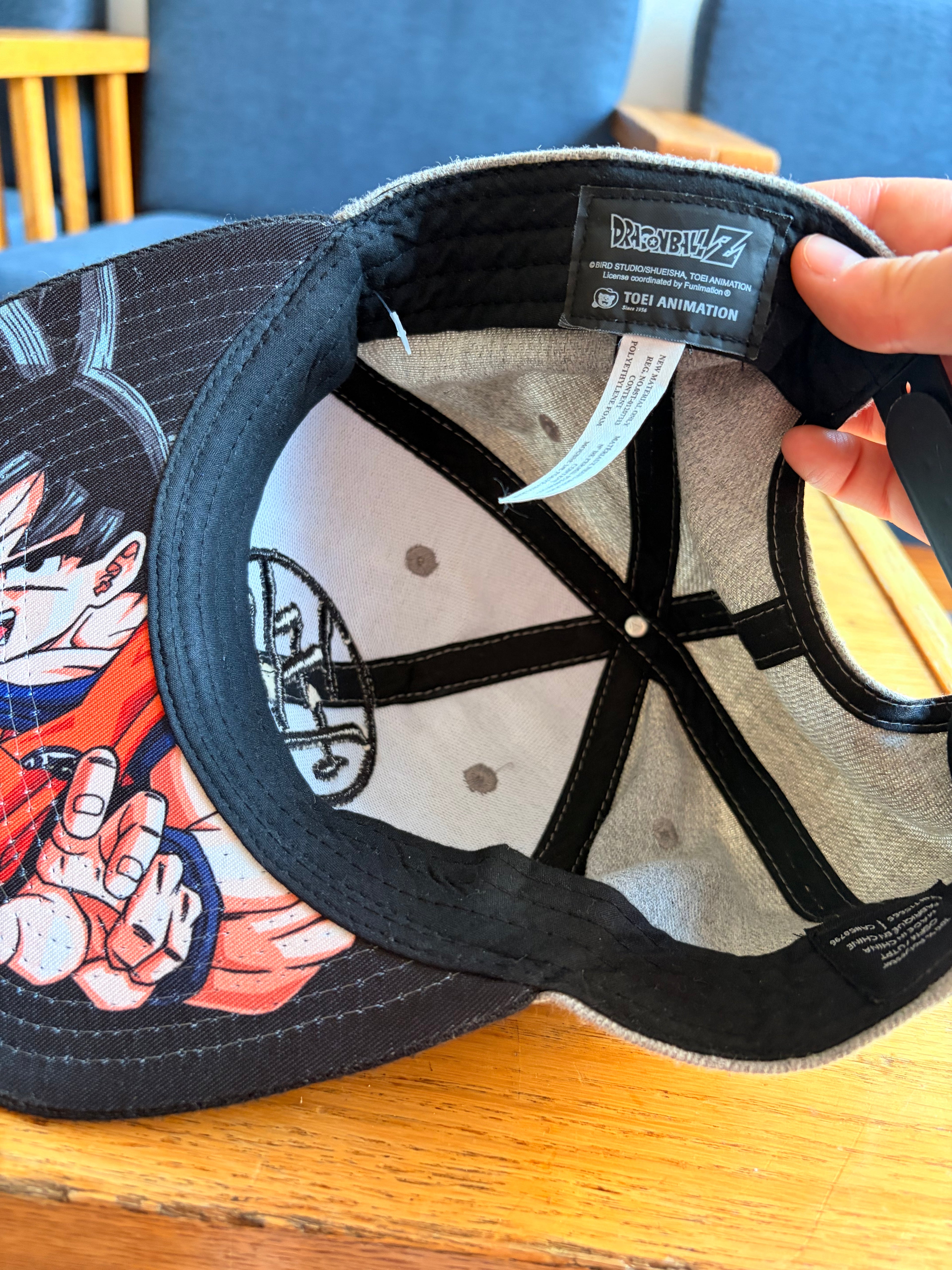 Dragon Ball Z Hat - Goku Kanji Symbol Snapback